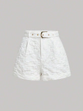 MOD Jacquard Belted Shorts